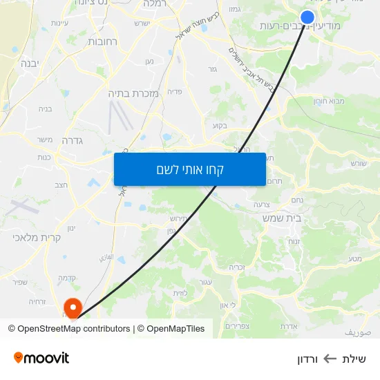 מפת שילת לורדון