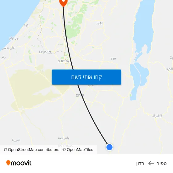 מפת ספיר לורדון