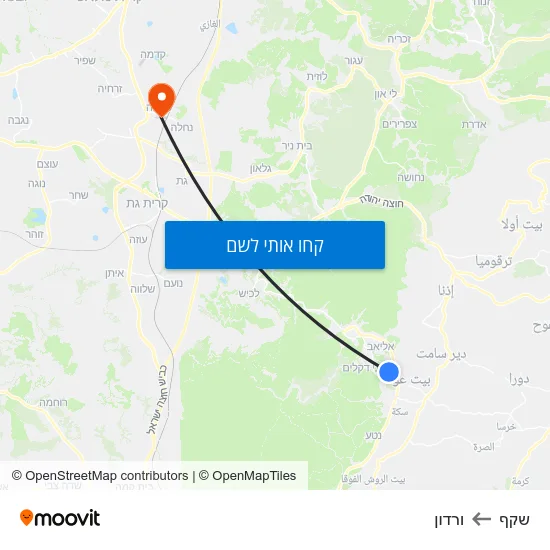 מפת שקף לורדון