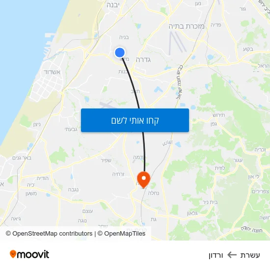 מפת עשרת לורדון