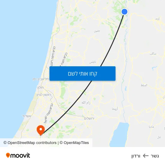 מפת גשר לורדון