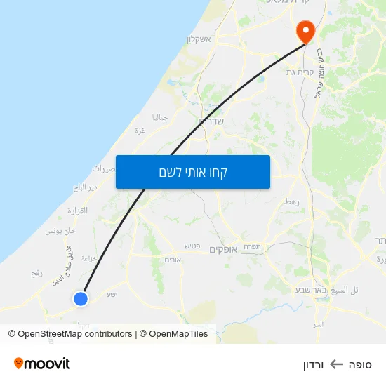 מפת סופה לורדון