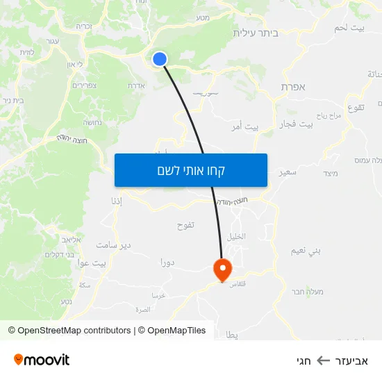 מפת אביעזר לחגי