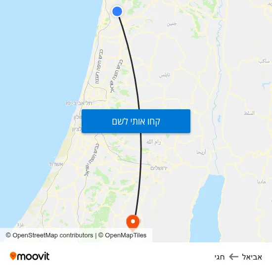 מפת אביאל לחגי