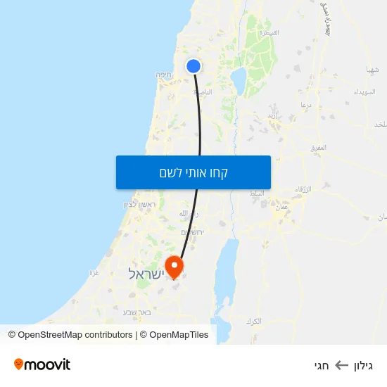מפת גילון לחגי