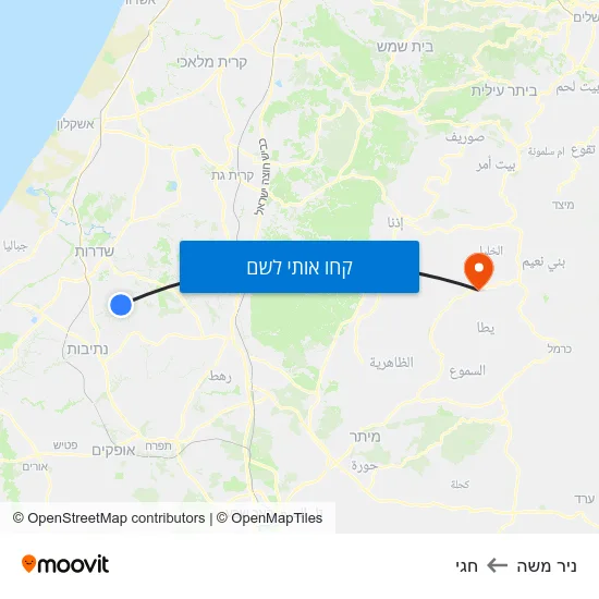 מפת ניר משה לחגי