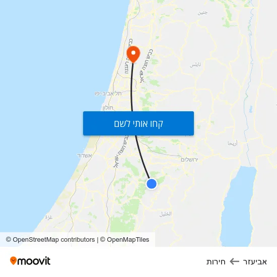 מפת אביעזר לחירות