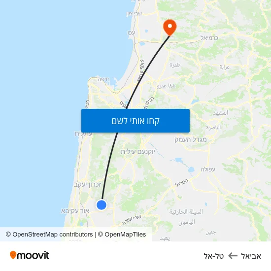 מפת אביאל לטל-אל