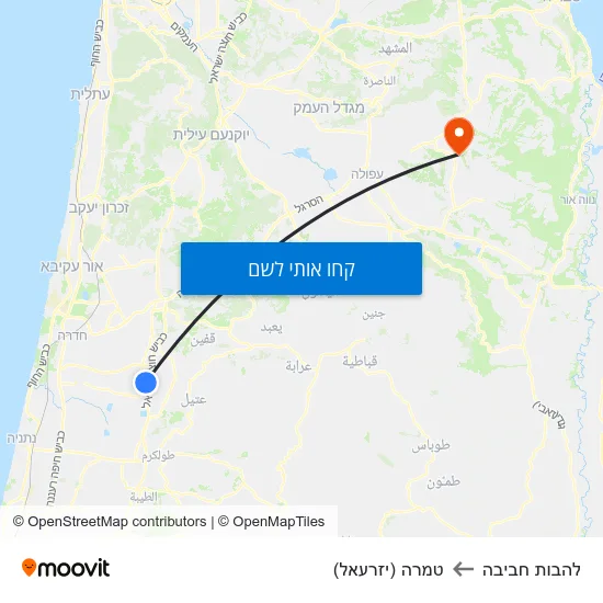 מפת להבות חביבה לטמרה (יזרעאל)