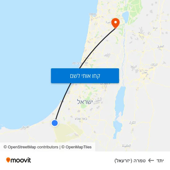 מפת יתד לטמרה (יזרעאל)