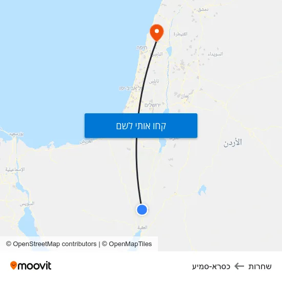 מפת שחרות לכסרא-סמיע