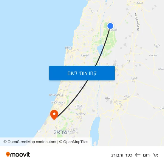 מפת אל -רום לכפר ורבורג