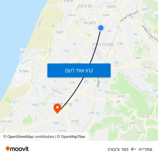 מפת סתרייה לכפר ורבורג