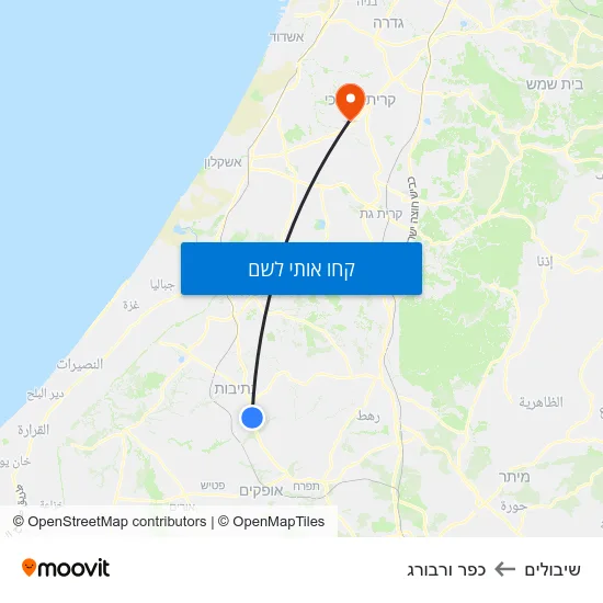 מפת שיבולים לכפר ורבורג