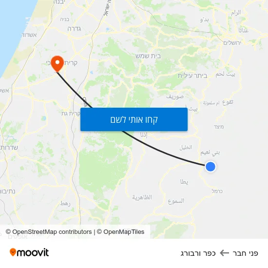 מפת פני חבר לכפר ורבורג