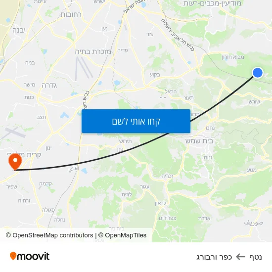 מפת נטף לכפר ורבורג