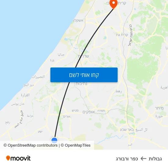 מפת גבולות לכפר ורבורג