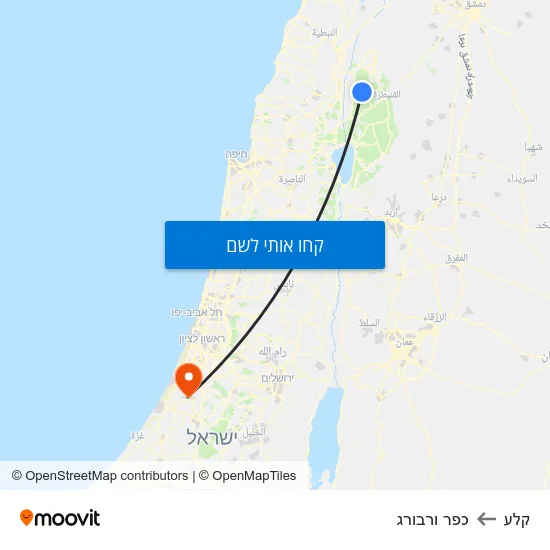 מפת קלע לכפר ורבורג
