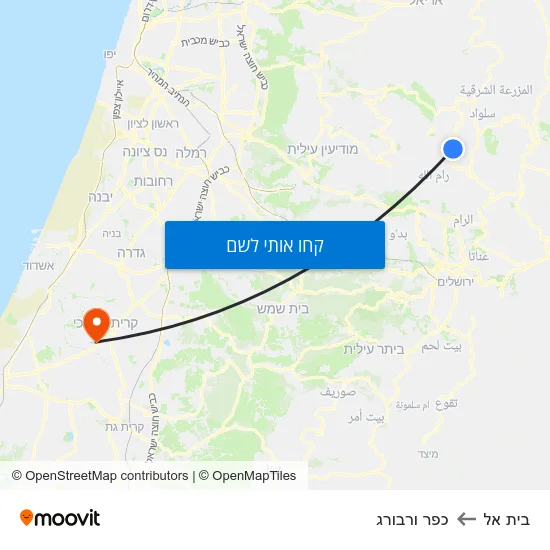 מפת בית אל לכפר ורבורג