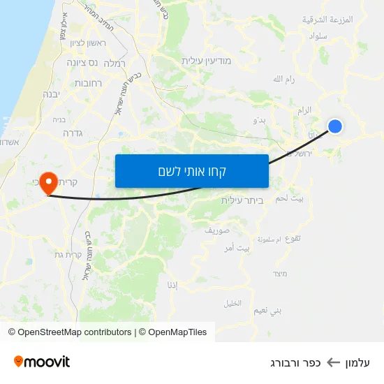מפת עלמון לכפר ורבורג