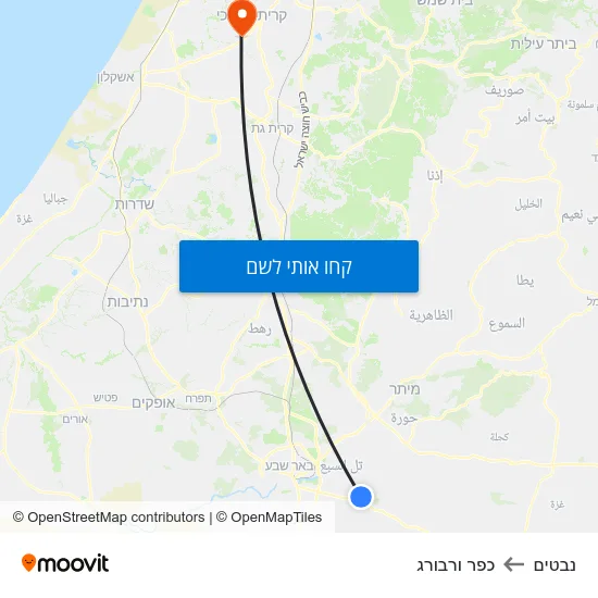 מפת נבטים לכפר ורבורג