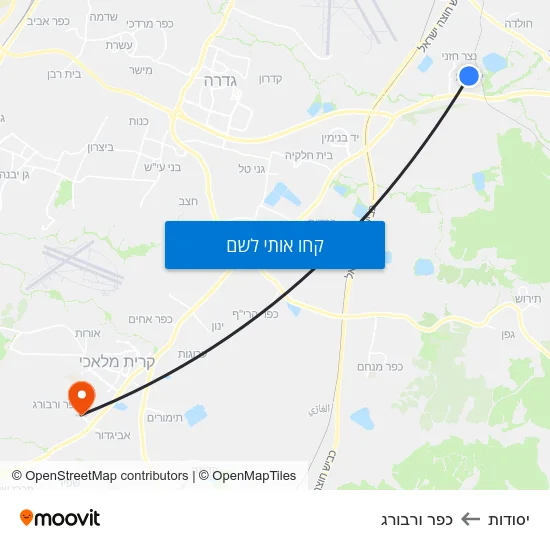 מפת יסודות לכפר ורבורג