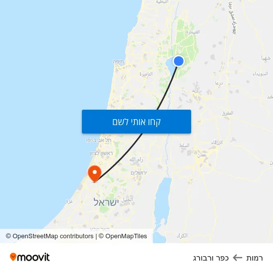 מפת רמות לכפר ורבורג