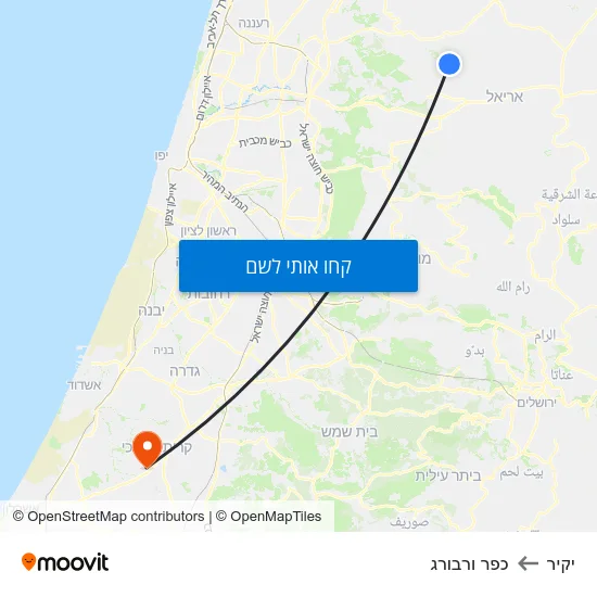 מפת יקיר לכפר ורבורג