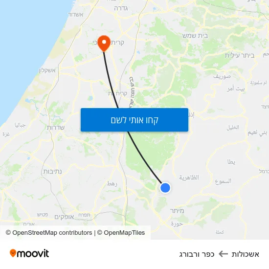 מפת אשכולות לכפר ורבורג