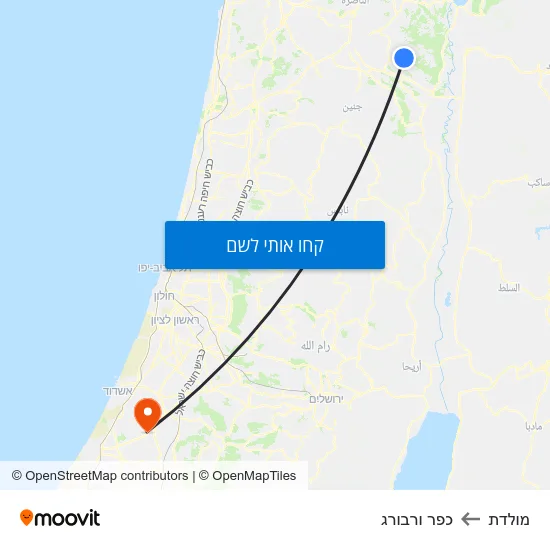 מפת מולדת לכפר ורבורג