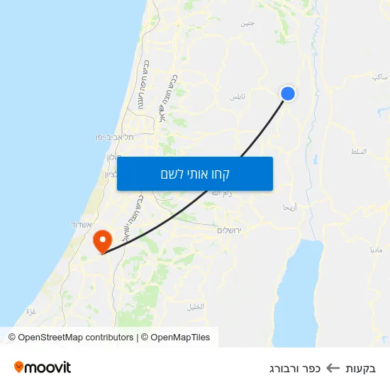 מפת בקעות לכפר ורבורג
