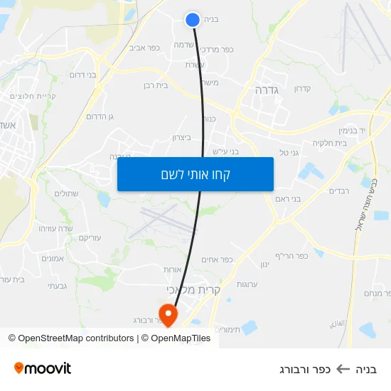 מפת בניה לכפר ורבורג