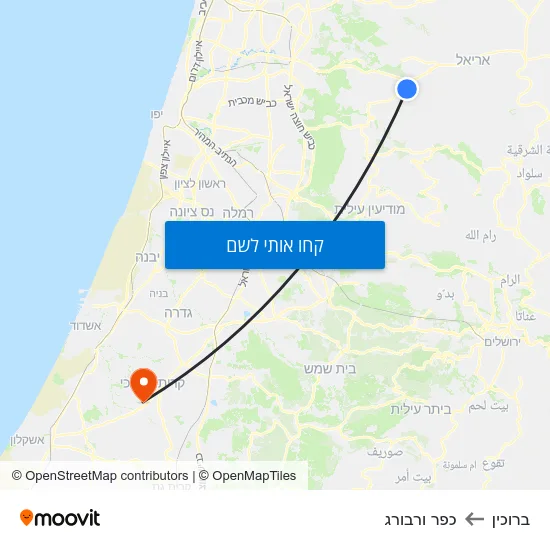 מפת ברוכין לכפר ורבורג