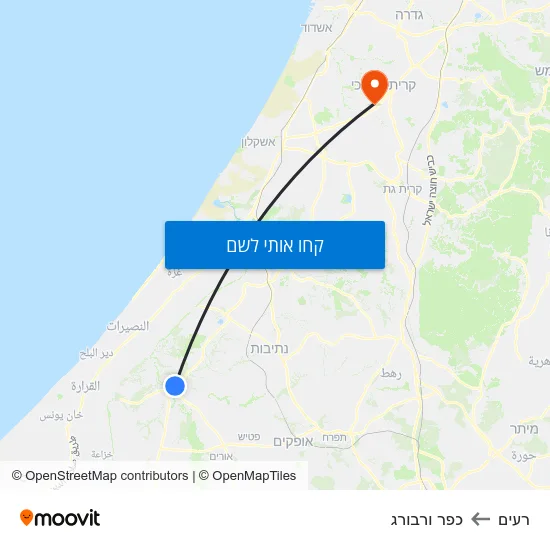 מפת רעים לכפר ורבורג