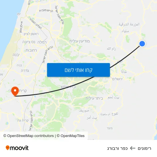 מפת רימונים לכפר ורבורג
