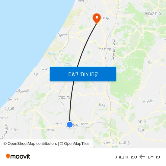 מפת פדויים לכפר ורבורג