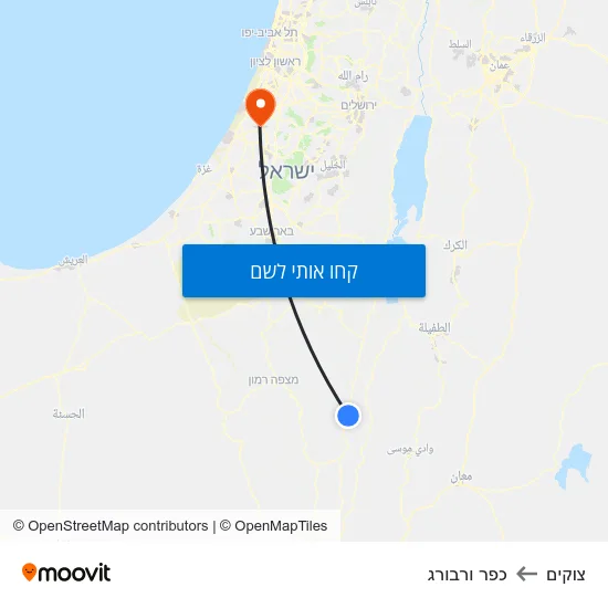 מפת צוקים לכפר ורבורג