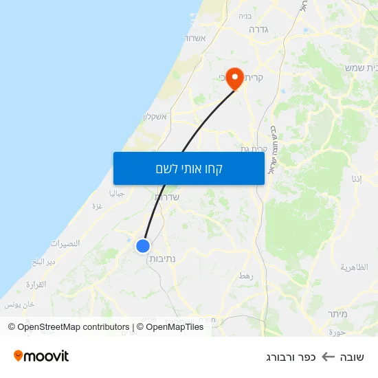 מפת שובה לכפר ורבורג