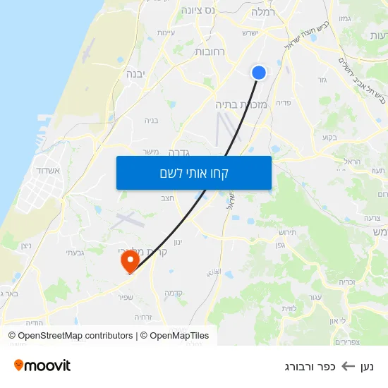 מפת נען לכפר ורבורג
