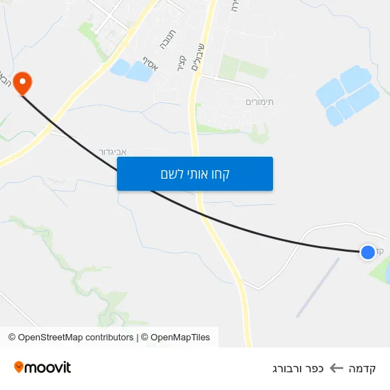 מפת קדמה לכפר ורבורג
