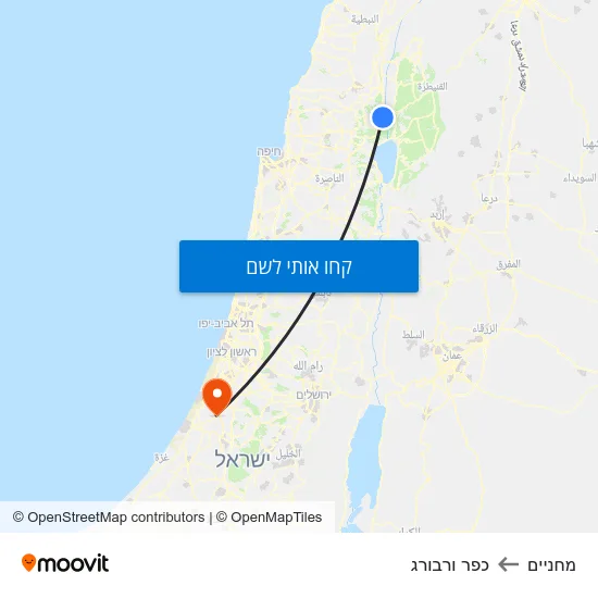 מפת מחניים לכפר ורבורג