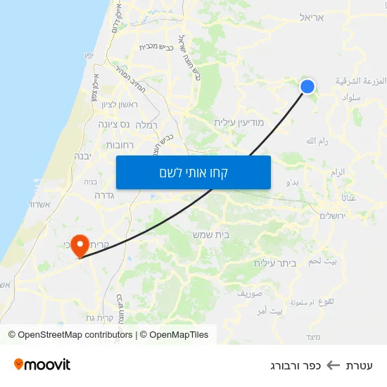 מפת עטרת לכפר ורבורג