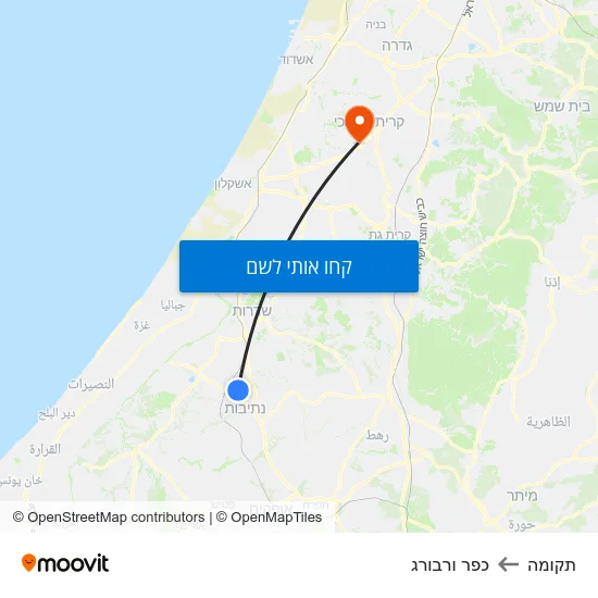 מפת תקומה לכפר ורבורג