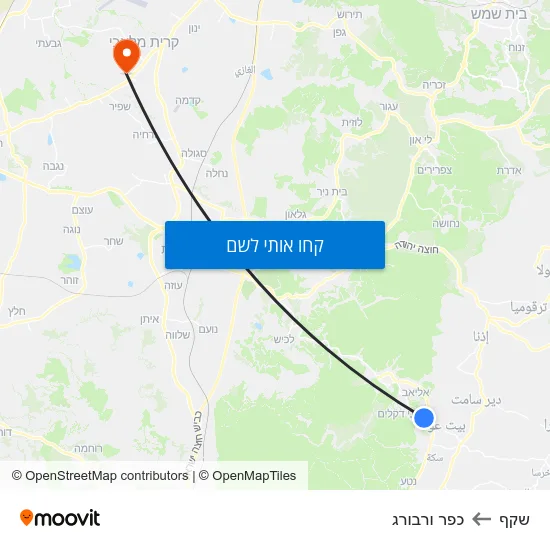 מפת שקף לכפר ורבורג