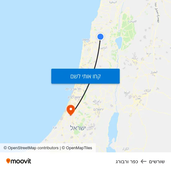 מפת שורשים לכפר ורבורג