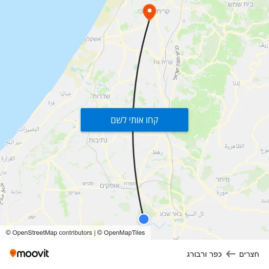 מפת חצרים לכפר ורבורג