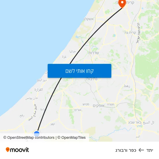 מפת יתד לכפר ורבורג