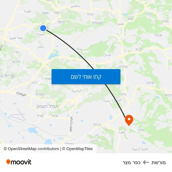 מפת מורשת לכפר מצר