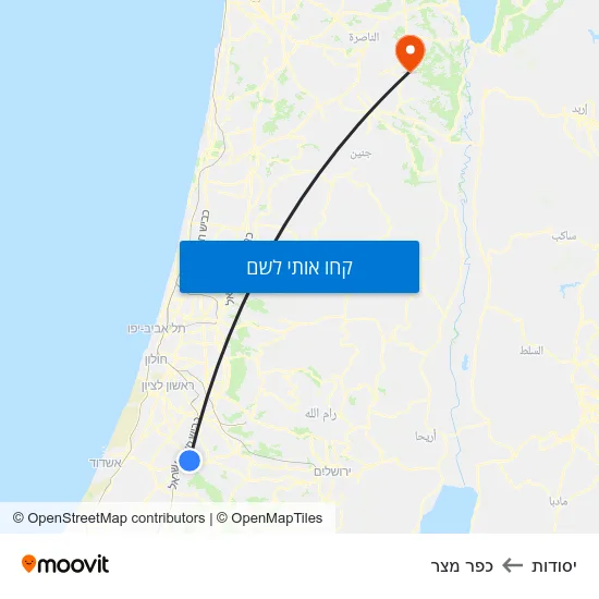 מפת יסודות לכפר מצר