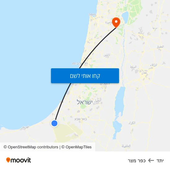 מפת יתד לכפר מצר